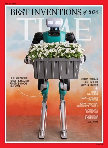 Time International Edition – 2 November 2024 Cover