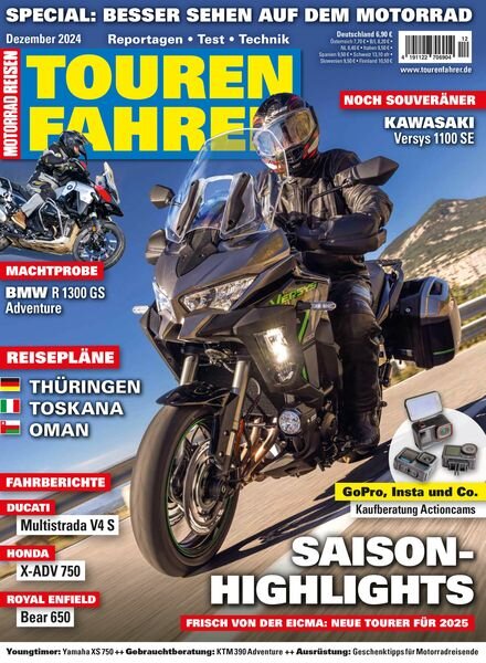 Tourenfahrer – Dezember 2024 Cover