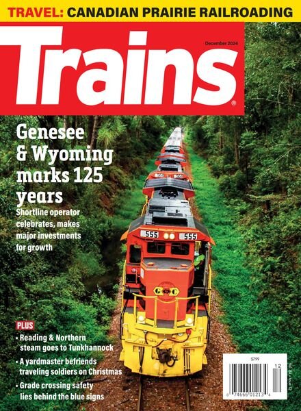 Trains – December 2024 Cover