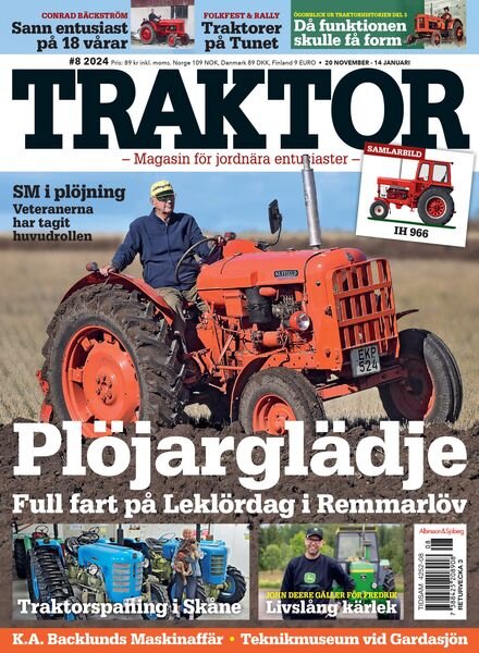 Traktor – 26 November 2024 Cover