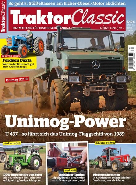 Traktor Classic – Dezember 2024 – Januar 2025 Cover