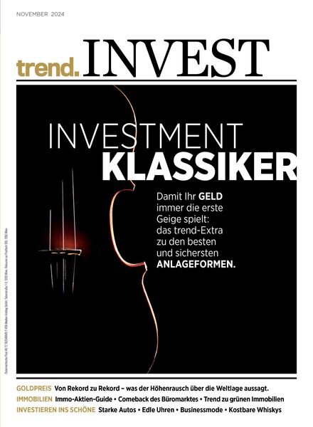 Trend – 31 Oktober 2024 Cover
