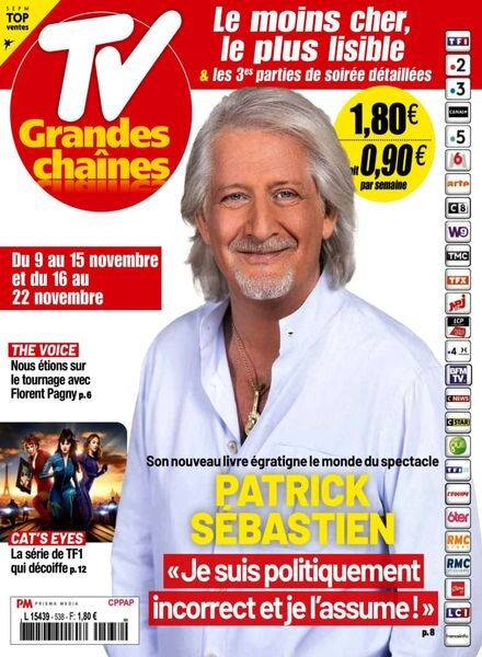 TV Grandes chaines – 9 Novembre 2024 Cover