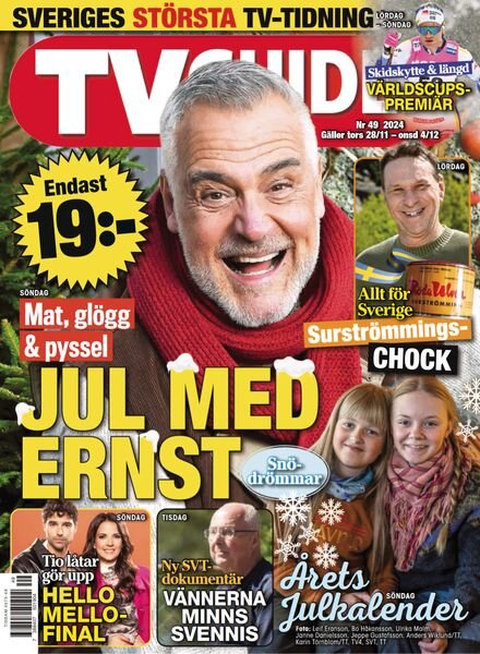 TV-guiden – 28 November 2024 Cover