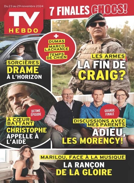 TV Hebdo – 23 Novembre 2024 Cover