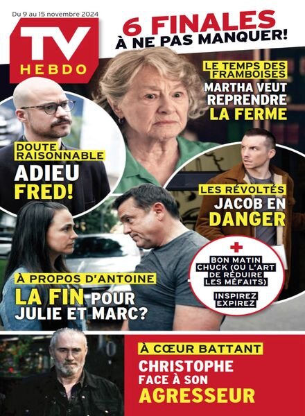 TV Hebdo – 9 Novembre 2024 Cover