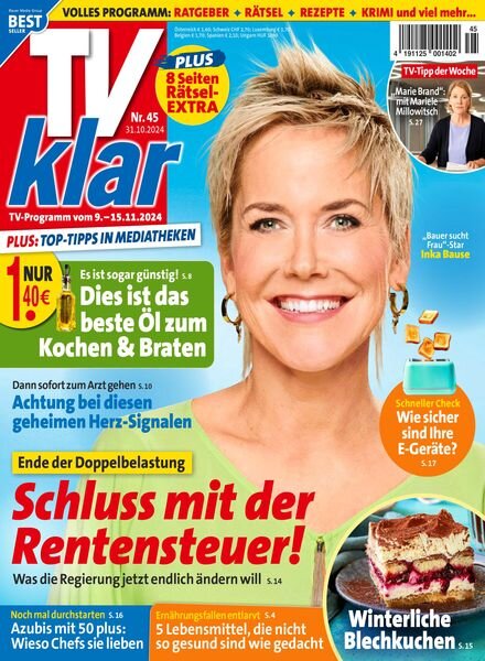 TV Klar – 31 Oktober 2024 Cover