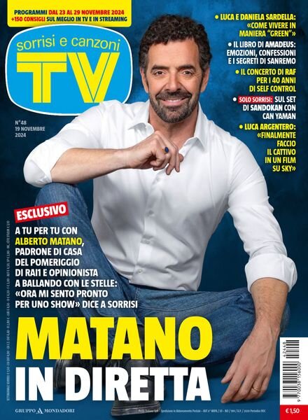 TV Sorrisi e Canzoni – 19 Novembre 2024 Cover
