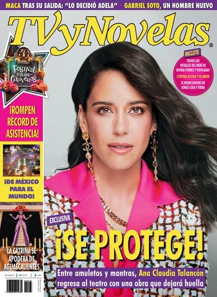 TVyNovelas Mexico – 4 Noviembre 2024 Cover