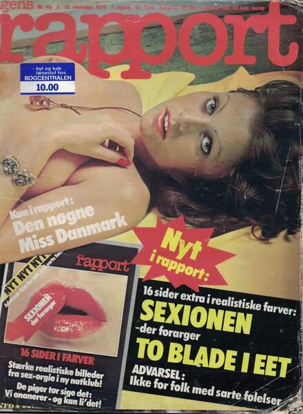 Ugens Rapport – Nr 45 1978 Cover