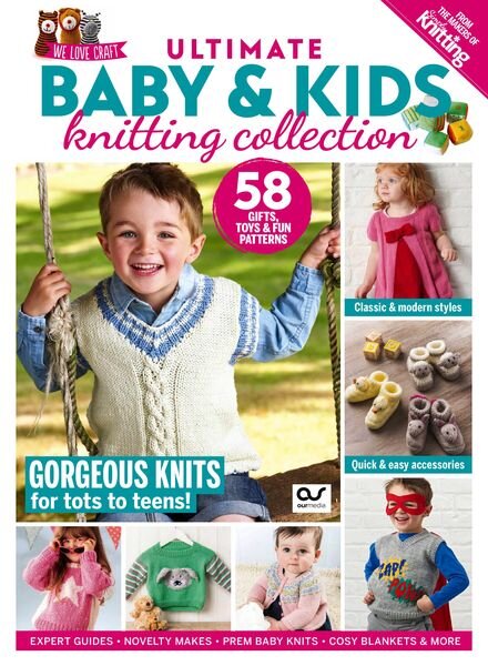 Ultimate Baby & Kids Knitting Collection – 2024 Cover