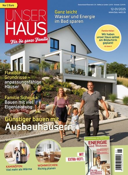 Unser Haus – Dezember 2024 – Januar 2025 Cover