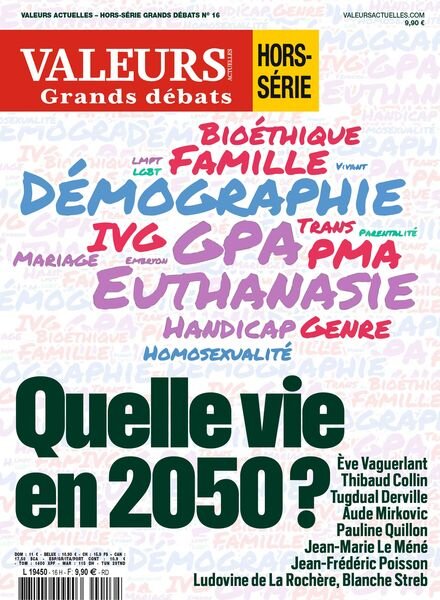 Valeurs Actuelles – Hors-Serie Grands Debats N16 – 21 Novembre 2024 Cover