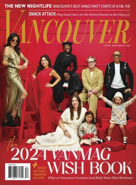 Vancouver Magazine – November 2024 Cover