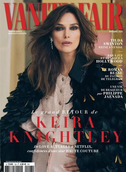 Vanity Fair France – Novembre 2024 Cover