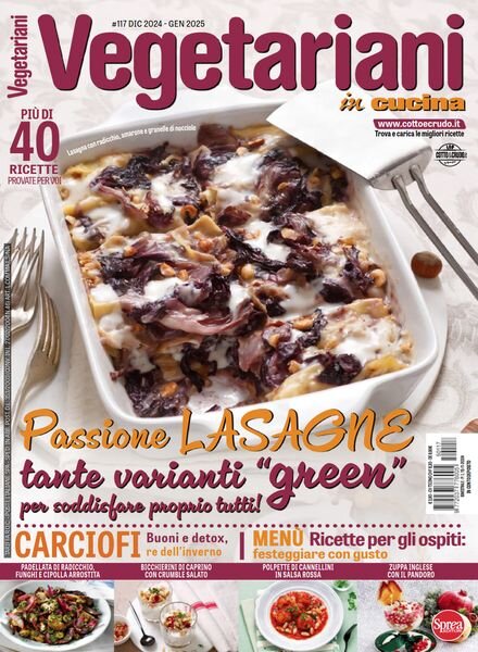 Vegetariani in Cucina – Dicembre 2024 – Gennaio 2025 Cover