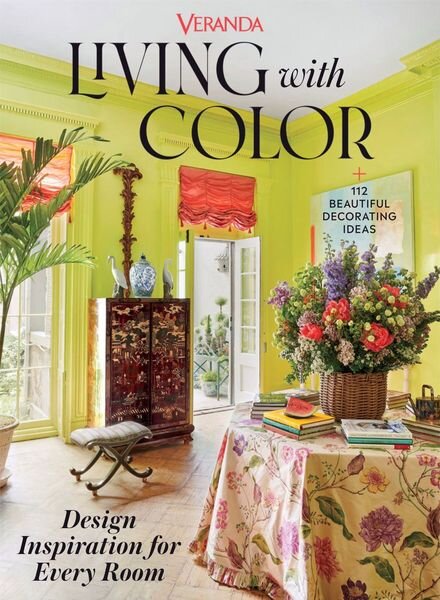 Veranda Living With Color – 2024 Cover