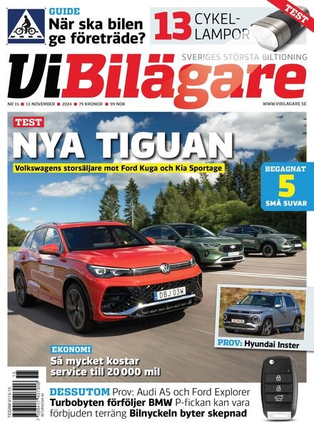Vi Bilagare – November 2024 Cover