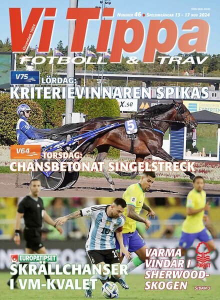 Vi Tippa – 12 November 2024 Cover