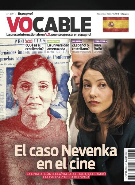 Vocable Espagnol – Novembre 2024 Cover