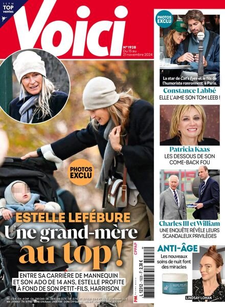 Voici – 15 Novembre 2024 Cover