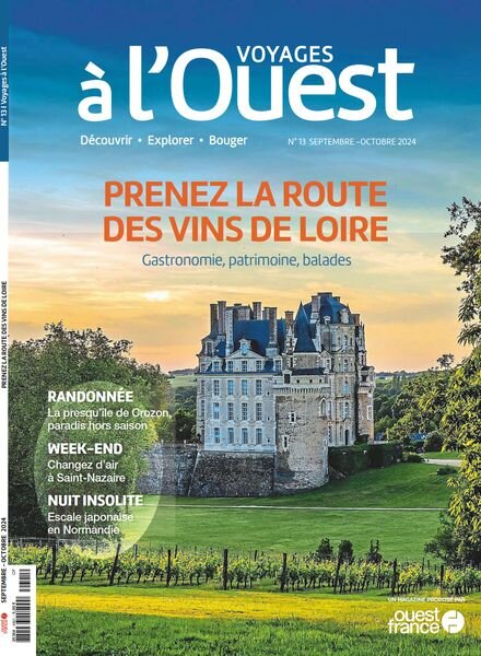 Voyages a l’Ouest – Septembre-Octobre 2024 Cover