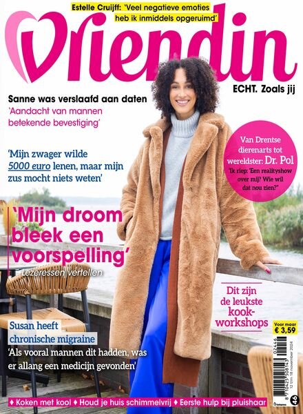 Vriendin – 12 November 2024 Cover