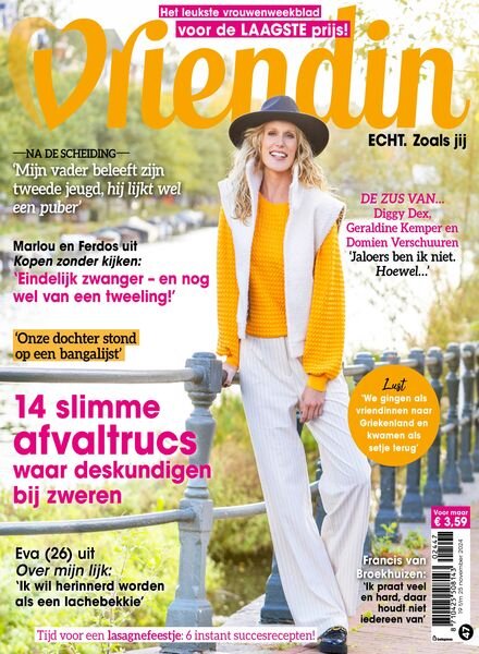 Vriendin – 19 November 2024 Cover