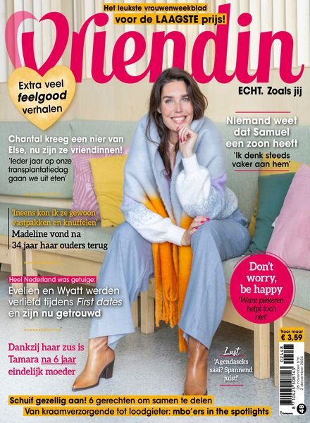 Vriendin – 26 November 2024 Cover