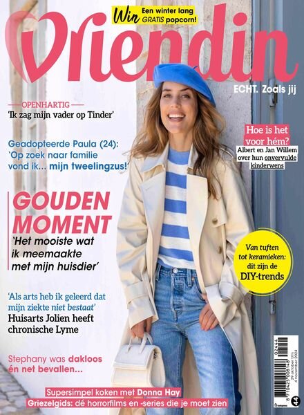 Vriendin – 29 Oktober 2024 Cover