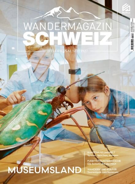 Wandermagazin Schweiz – November-Dezember 2024 Cover