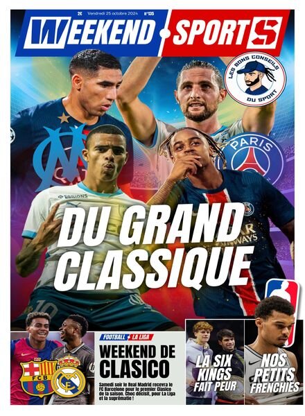 Week-end Sports – 25 Octobre 2024 Cover