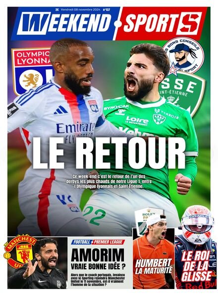 Week-end Sports – 8 Novembre 2024 Cover