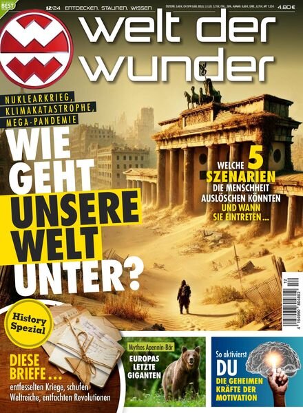 Welt der Wunder – Dezember 2024 Cover
