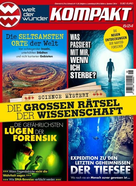 Welt der Wunder Kompakt – November 2024 Cover