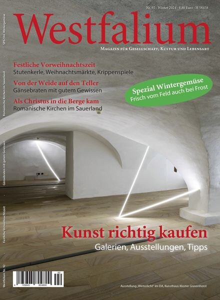 Westfalium – Winter 2024 Cover