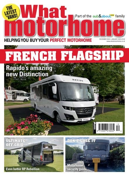 What Motorhome – December 2024 – January 2025 Cover