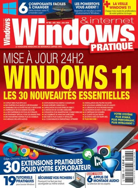 Windows & Internet Pratique – Decembre 2024 – Janvier 2025 Cover