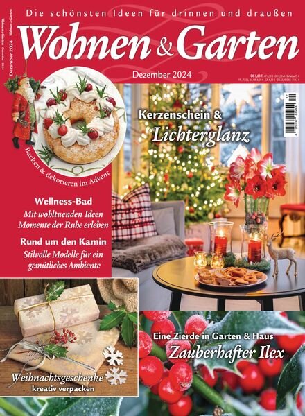 Wohnen & Garten – Dezember 2024 Cover