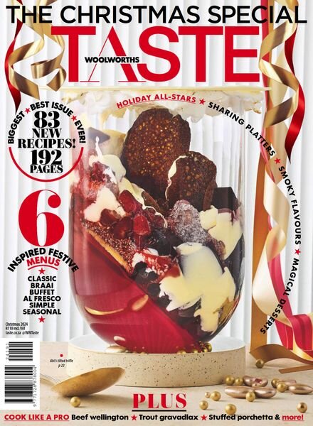 Woolworths Taste – Christmas 2024 Cover