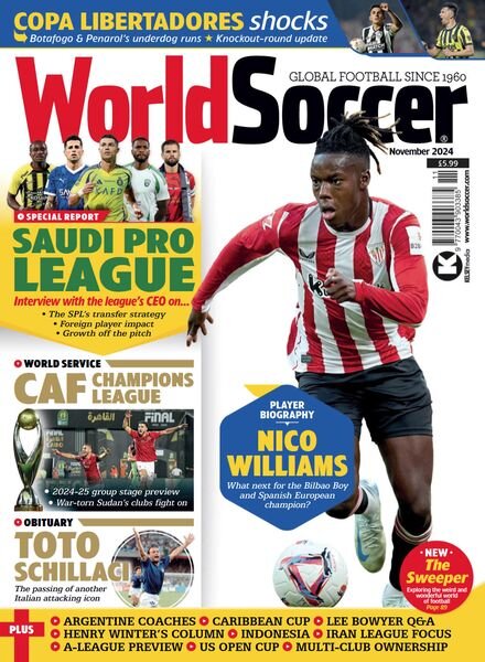 World Soccer – November 2024 Cover