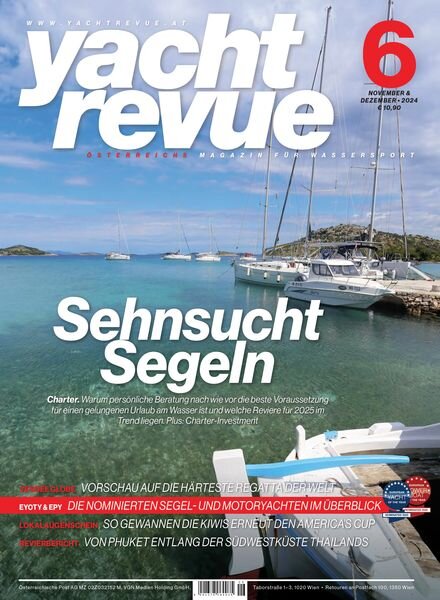 Yachtrevue – November-Dezember 2024 Cover