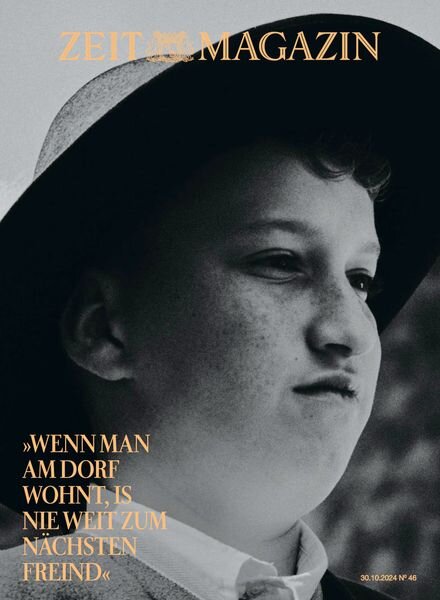 Zeit Magazin – 30 Oktober 2024 Cover