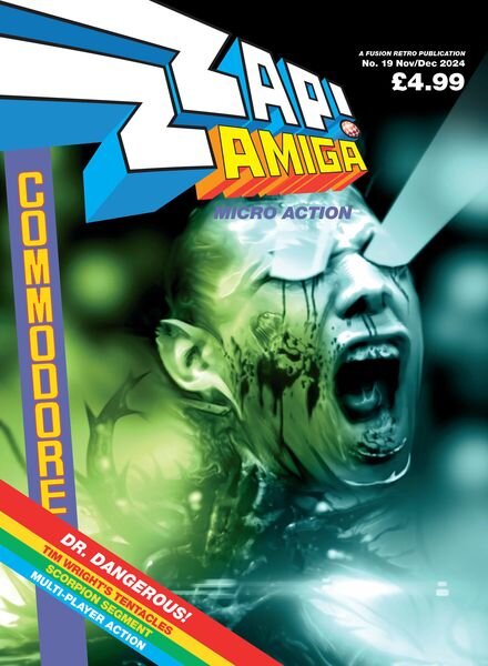 ZZAP! AMIGA – Issue 19 – November-December 2024 Cover