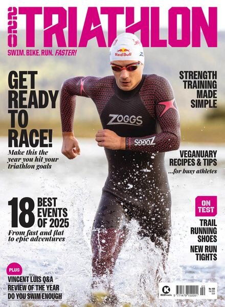 220 Triathlon UK – February 2025 Cover