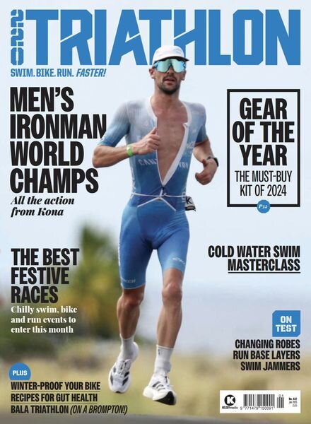 220 Triathlon UK – January 2025 Cover