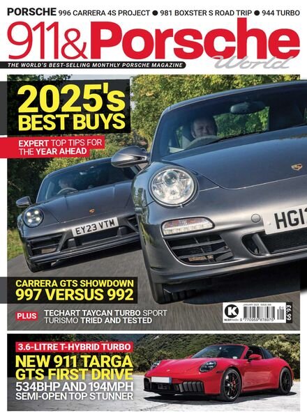 911 & Porsche World – January 2025 Cover