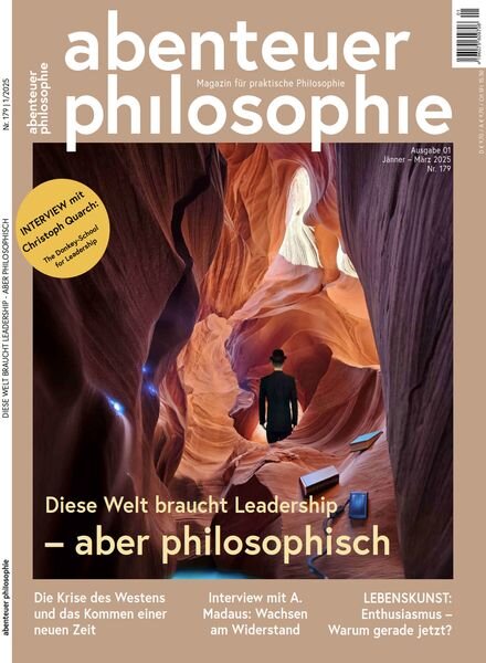Abenteuer Philosophie – Januar-Marz 2025 Cover