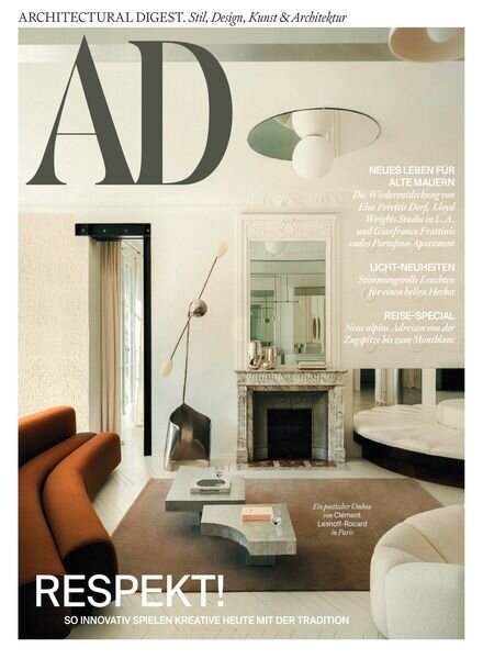 AD Architectural Digest Germany – November 2024 Cover