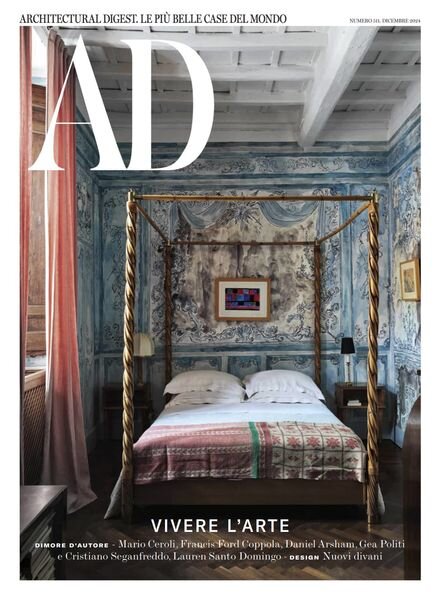 AD Architectural Digest Italia – Dicembre 2024 Cover